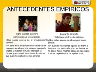 ANTECEDENTES EMPIRICOS
 