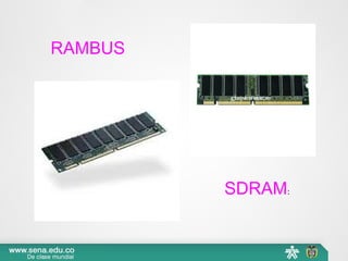 RAMBUS
 
SDRAM: 
 