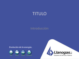 TITULO

Introducción
 