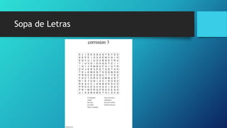 Sopa de Letras
 