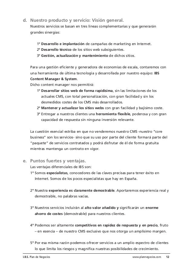 Plantillas Plan Negocio