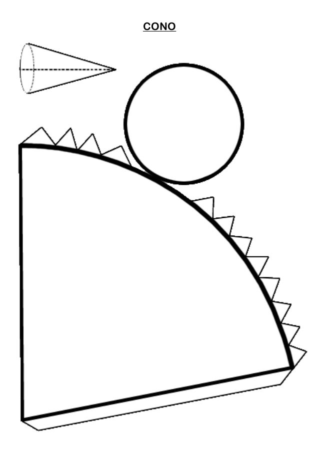 plantillas cuerpos geométricos