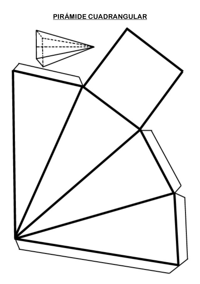 Plantillas cuerpos geométricos