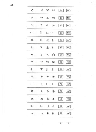 Plantillas de correccion