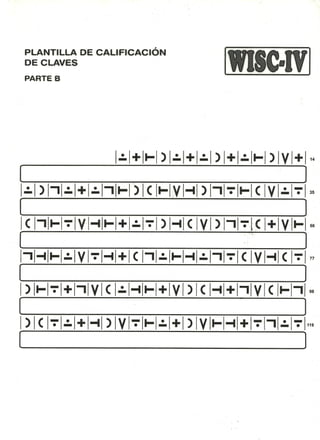 Plantillas de correccion