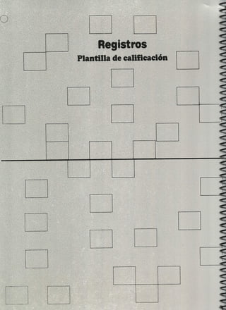 Plantillas de correccion