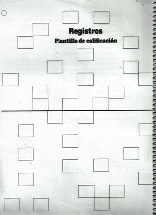 Plantillas de correccion