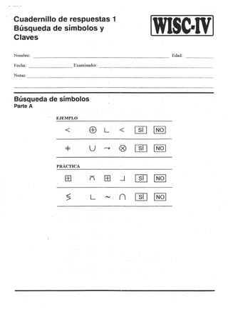 Plantillas de correccion