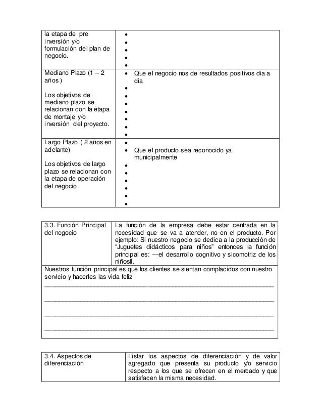 plantilla de plan de negocios koni polycode co