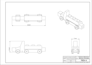 Universidad Tecnológica de Torreón
Materia Barraza Gonzalez
TREN 4Profesor:
5B
HOJA 4 DE 6ESCALA: 1:2
Alumno
BAVS
Procesos de Manufactura
:
Procesos Industriales.
Mariana Berenice
05/04/2015
304.80
101.60
71.44