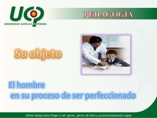    PEDAGOGÍADemócrito, Quintiliano, Sócrates, Aristóteles y Platón. También contribuyeron en la reflexión pedagógica.http://www.antroposmoderno.com/antro-articulo.php?id_articulo=586http://quintilianolapedagogia.blogspot.com/2010/05/quintiliano-y-la-pedagogia.htmlhttp://alcibiades-enamorado.blogspot.com/http://www.blogcurioso.com/platon-428-o-427-347-ac/