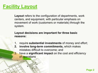 Plant layout | PPT