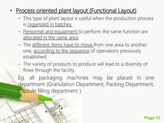 Plant layout | PPTX