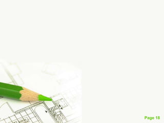 Page 18
• The fixed position layout involves the movement of men and
machines to the product which remains stationary. In this type
of layout , the material or major components remains in a fixed
location and tools , machinery and men as well as other pieces
of material are brought to this location.
• The movement of men and material to the product is advisable
because the cost of moving them would be less than the cost of
moving the product which is very bulky.
Fixed position layout
 