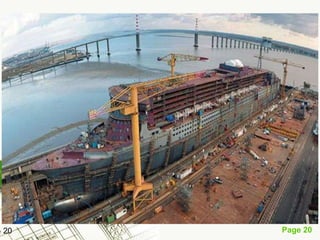 Page 20
Fixed Position Layout
(Advantages)
• Men and machine can be used for a wide variety of operations
producing different products.
• The investment on layout is very small.
• The worker identifies himself with the product and takes pride
in it when the work is complete.
• The high cost of, and difficulty in transporting a bulky product
are avoided.
 