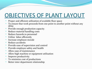 Plant layout | PPT
