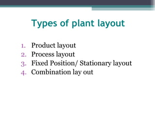 Plant layouts | PPT