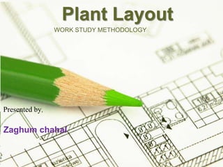 Plant Layout
WORK STUDY METHODOLOGY

Presented by,

Zaghum chahal

Page 1

 