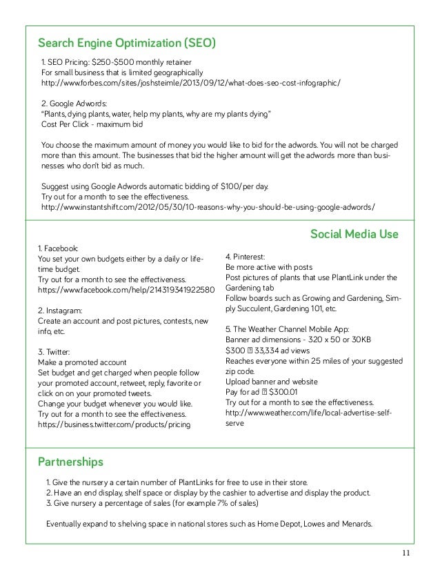 Plant Link Campaign