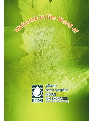 Water Plant By Indian Ion Exchange & Chemicals Limited
