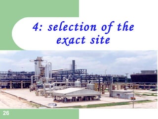 4: selection of the exact site 