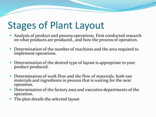 Plant location and Layout | PPTX