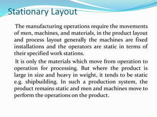 Plant location and Layout | PPTX