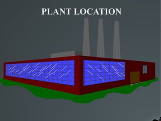 PLANT LOCATION
 