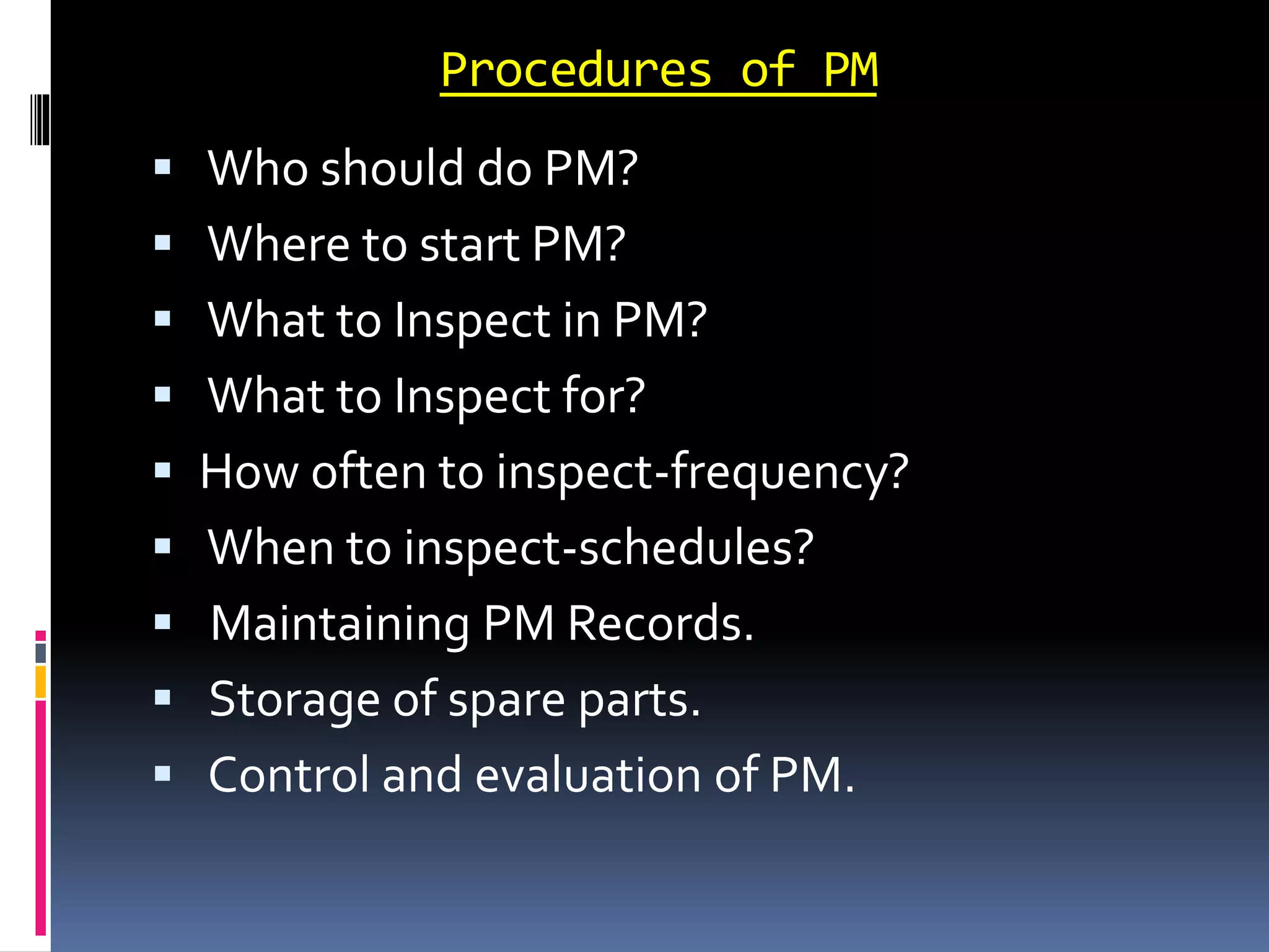 Plant maintenance basics | PPSX