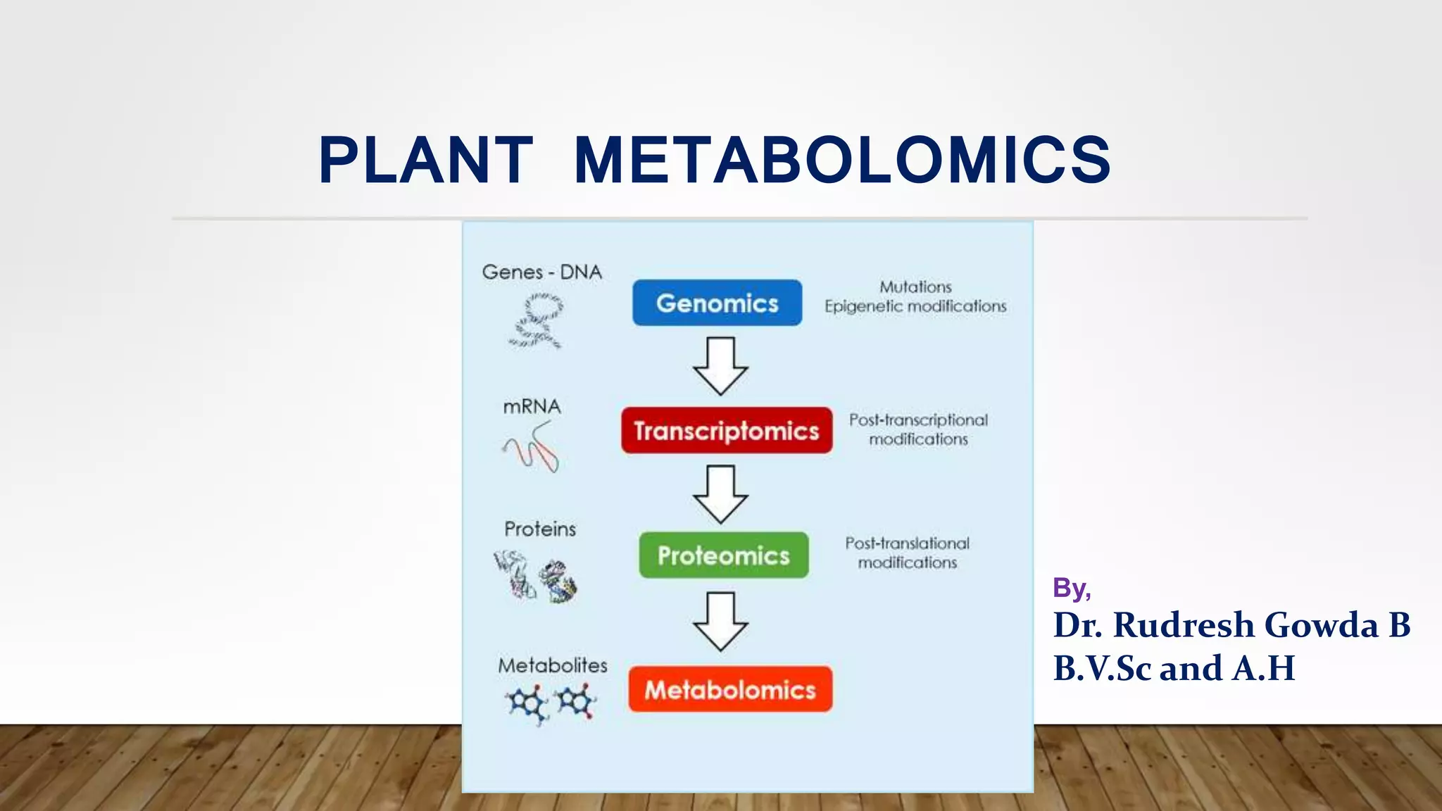 Plant metabolomics | PPTX