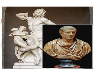 6. Sobre as artes e a cultura na Antiguidade Clássica, assinale a(s)
alternativa(s) correta(s).
01) A historiografia atribui o nome de Helenística à cultura iniciada sob o
poder de Alexandre e seguida até o domínio da Grécia pelos romanos.
02) Uma das principais expressões da arte Helenística é o Cavalo de Troia,
grande escultura em madeira com que os gregos presentearam os
troianos.
04) A Arte Romana assimilou da Arte Grego-helenística a busca por
expressar um ideal de beleza e da Arte Etrusca, mais popular, a
preocupação de expressar a realidade vivida.
 