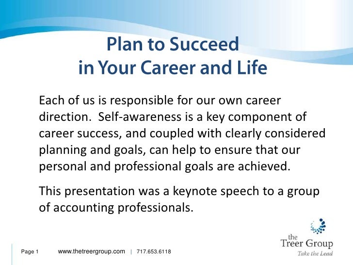 how to plan your career