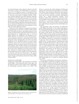 Climate change and forest diseases | PDF