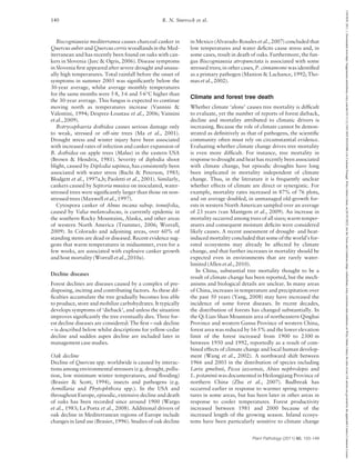 Explosive Oak Climate change and forest diseases | PDF