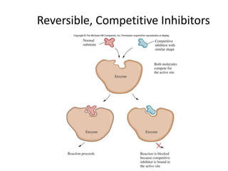 Reversible, Competitive Inhibitors
 