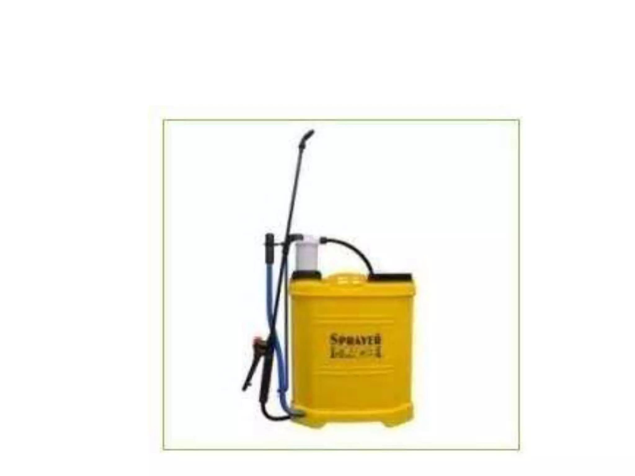 Plant protection equipment