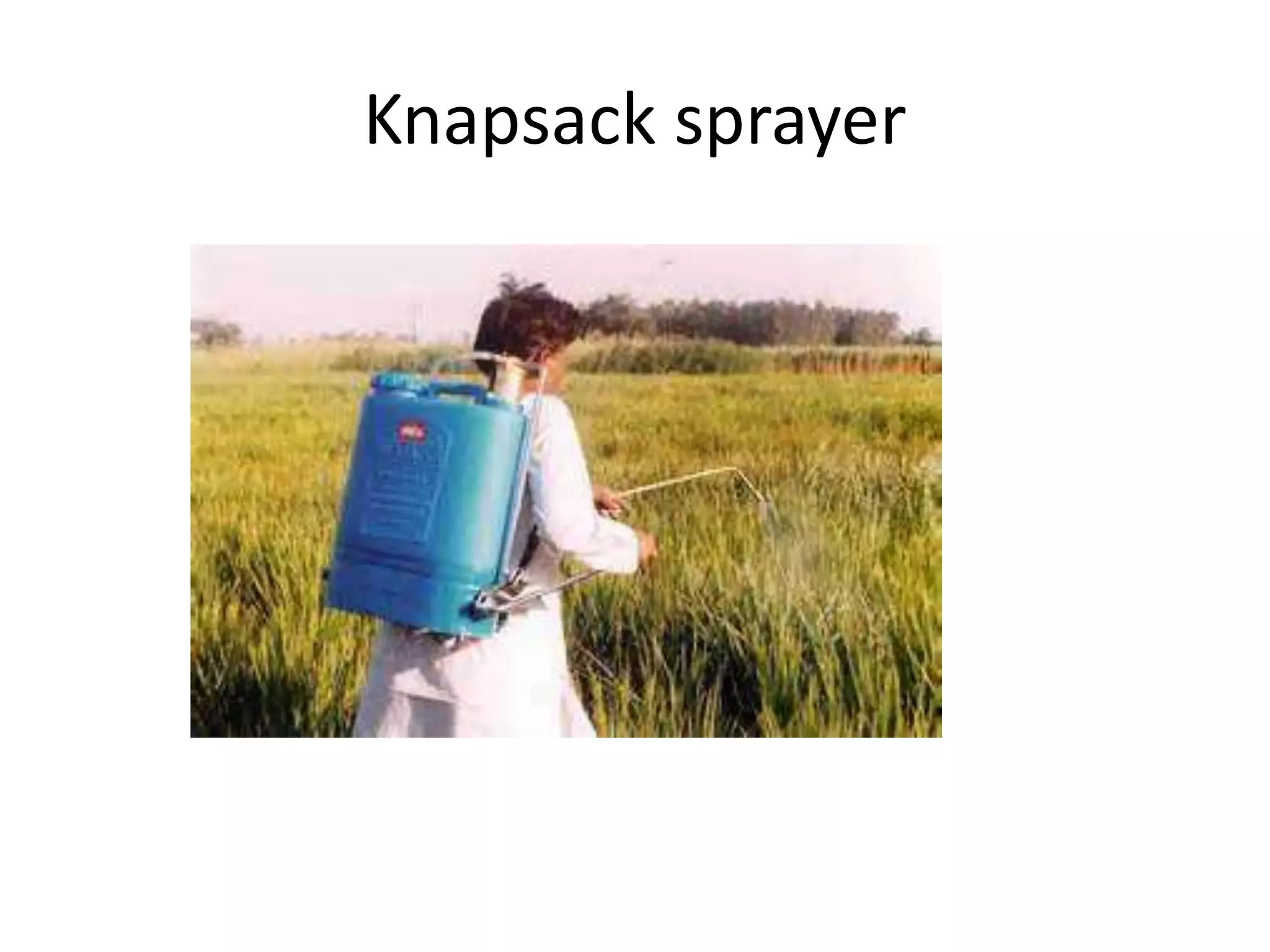 Plant protection equipment