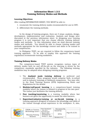 Training Centre Session Plan.pdf Plan training sessions | PDF