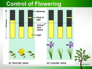 Control of Flowering
 