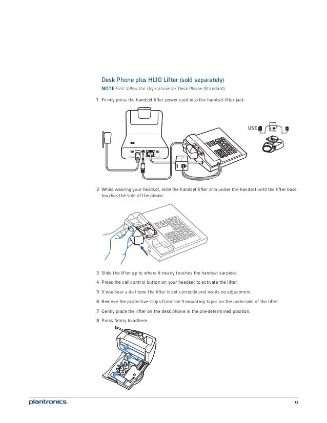 Plantronics cs540 user guide