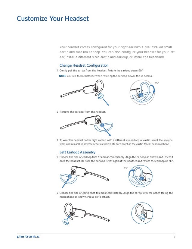 Plantronics cs540 user guide