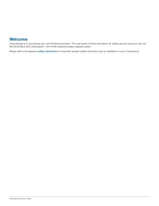 Savi Go Wh100 Driver For Mac