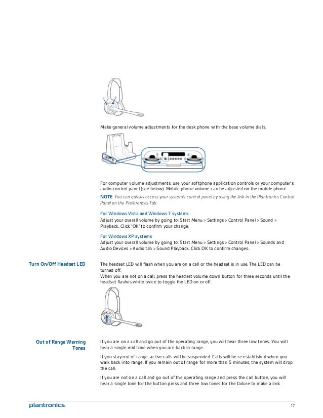 Plantronics savi w720 user guide