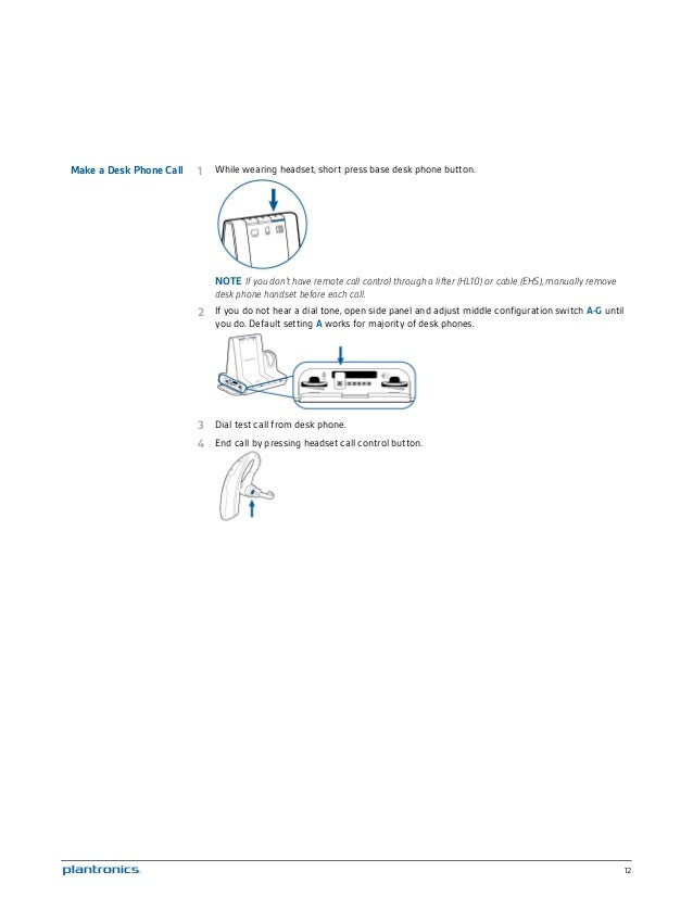 Plantronics savi w730 user guide