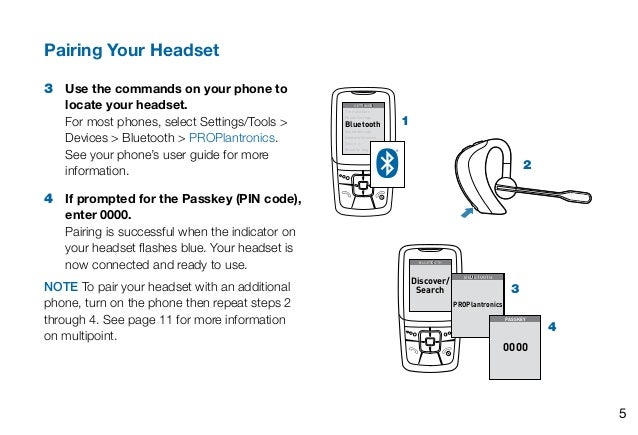 plt legend bluetooth pairing