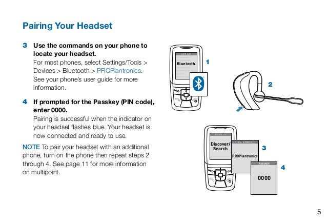 Voyager Legend Bluetooth Headset User Manual