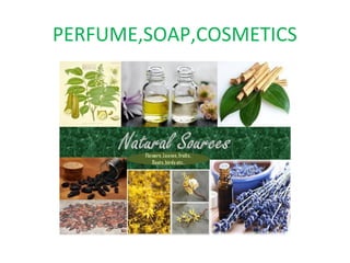 PERFUME,SOAP,COSMETICS
 