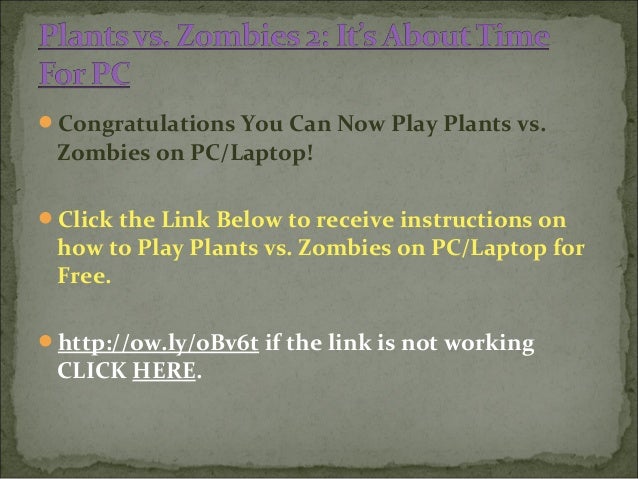 Plants Vs Zombies On Pc