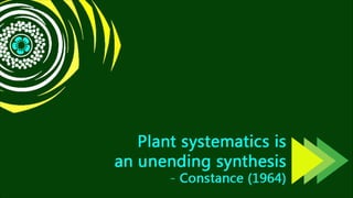 Plant taxonomic keys - Botany