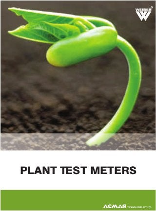 R

PLANT TEST METERS

 